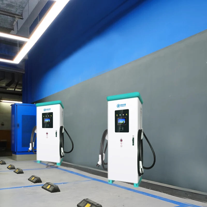 180KW DC charging stations ev charger car GB/T CCS2 ev charging station with 5 meter cable
