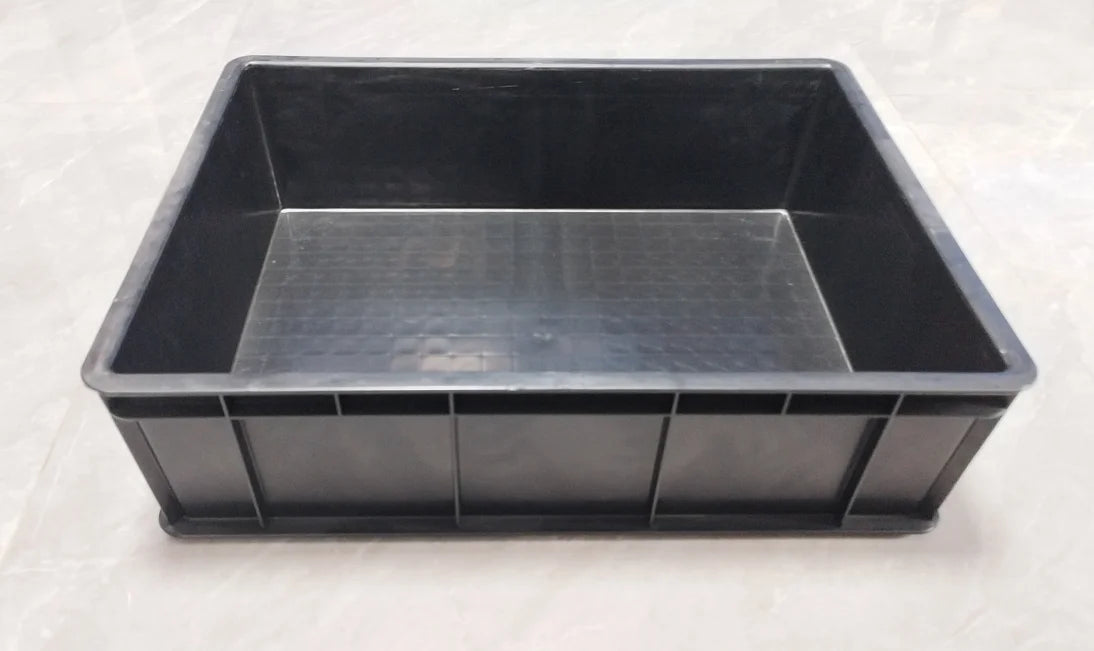 New Products Conductive ESD Plastic Box 400*300mm Anti-static PP Injection Boxes ESD Bin