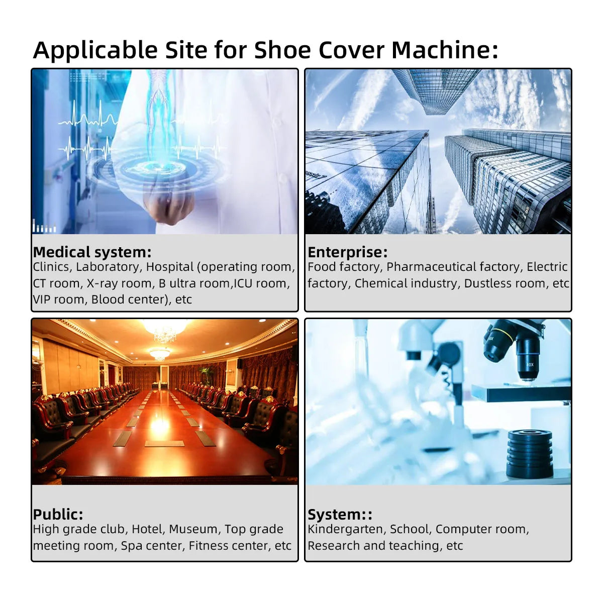 LK-X1300 Automatic Shoe Cover Machine Intelligent Sanitary Shoe Cover Dispenser with 1 Roll Plastic Shrink Film