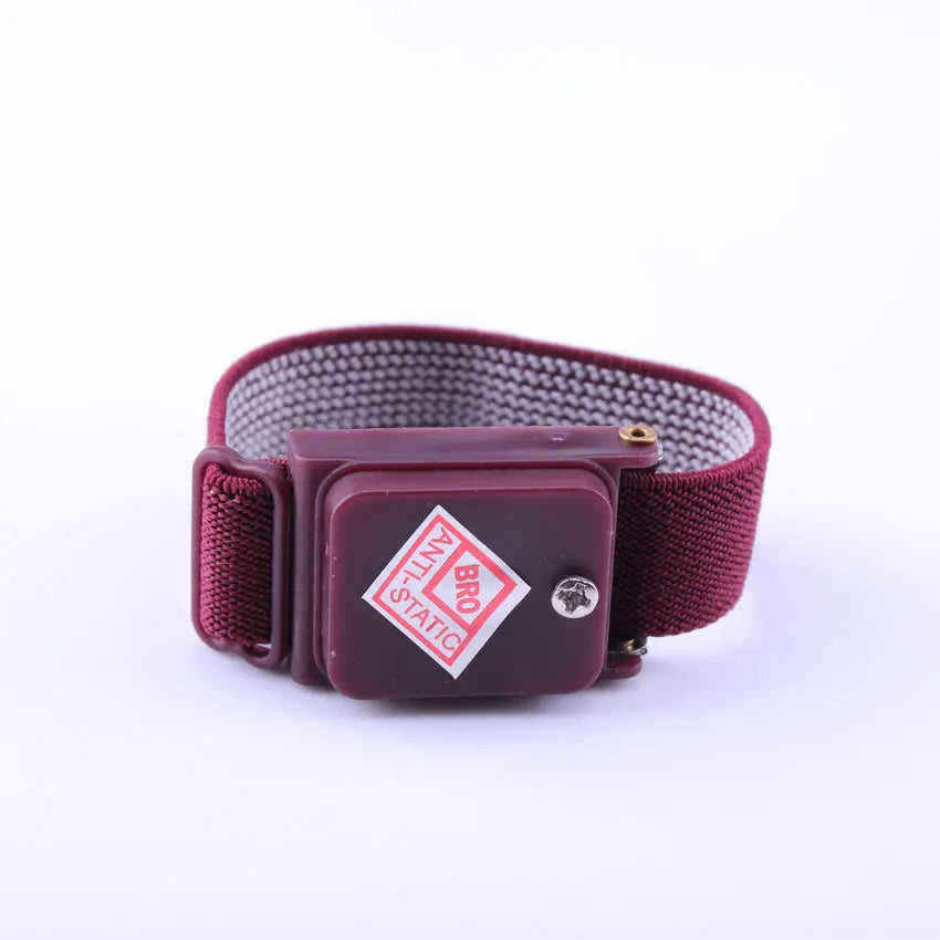 Electrostatic Cordless Cord Red ESD Discharge Cable Band Anti Static Wireless Wrist Straps Bracelet