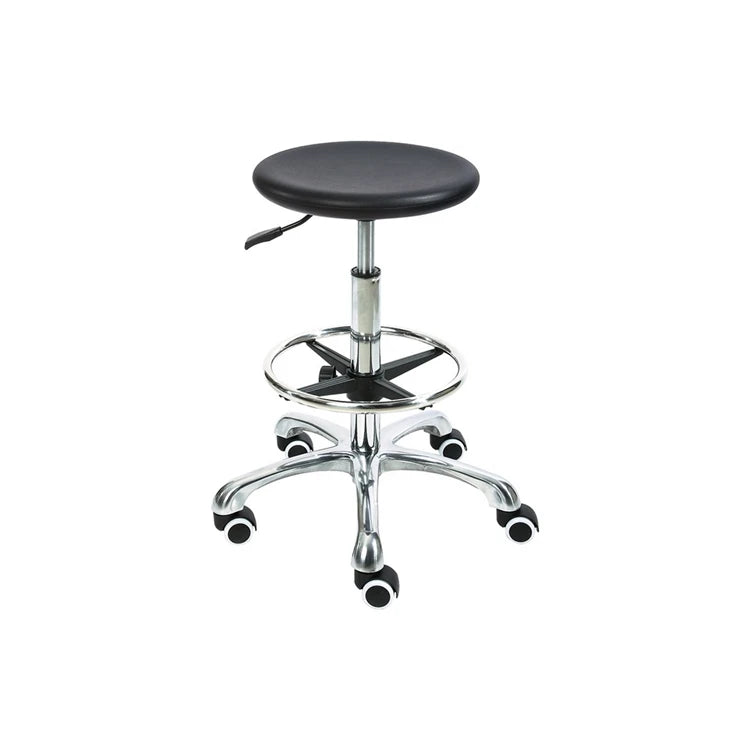 Detall Wholesale Black/blue Pu Leather Esd Lab Chairs Lab Esd Furniture Stool
