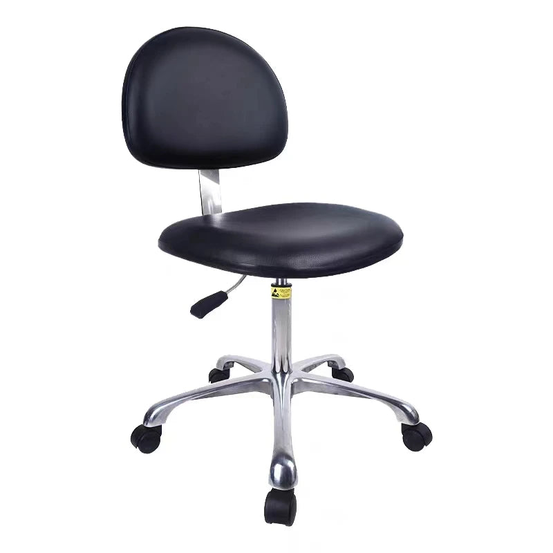 Swivel Office Chair Stainless Steel Legs Lift Lab Furniture/esd Anti Static Ergonomic Chair Portable Stool Lab Movable Stool