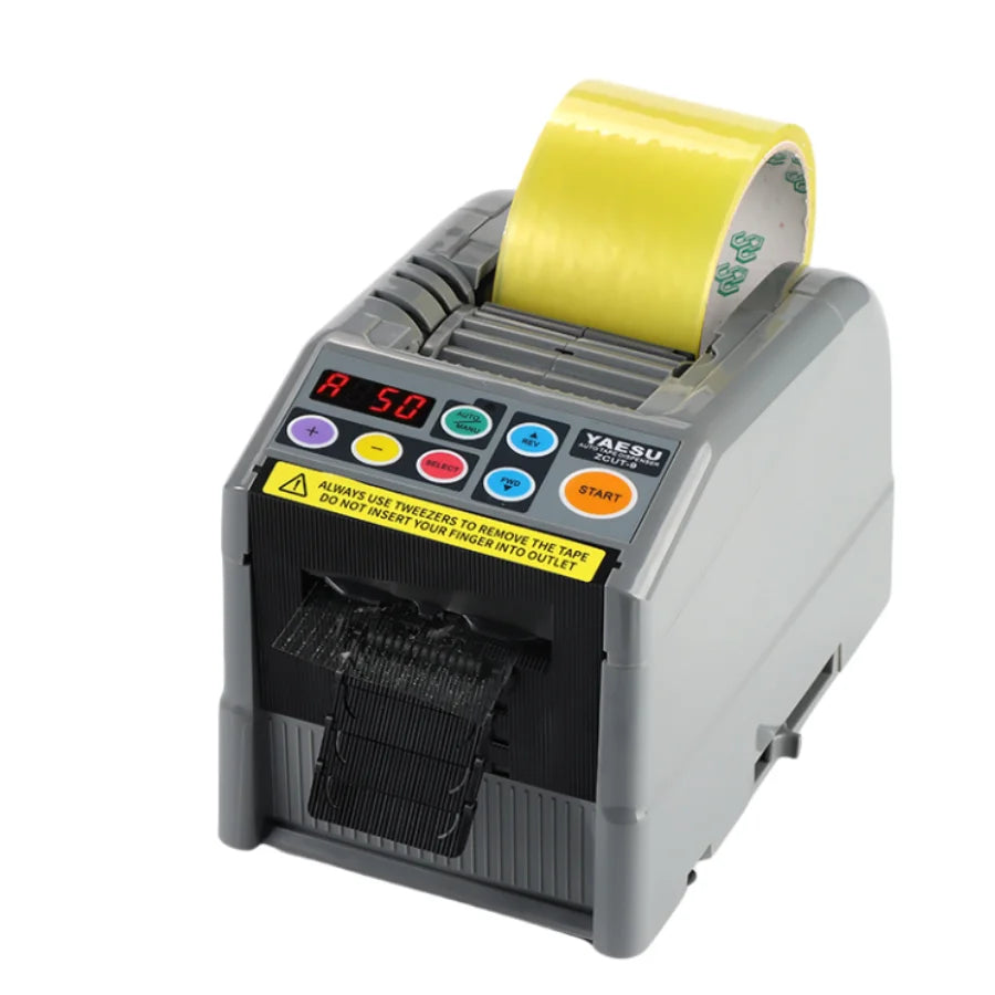 Automatic Tape Dispenser Zcut-9 Efficient Microcomputer Intelligent Large Auto Tape Cutter Tape Cutting Machine