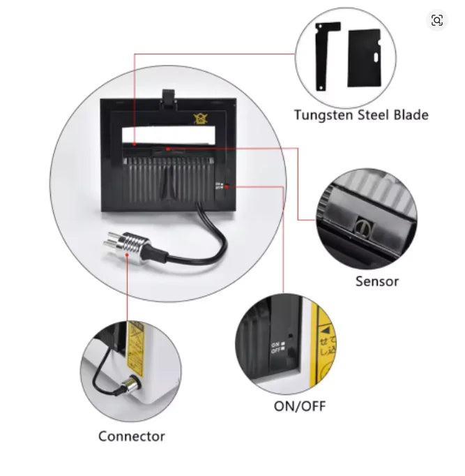 Automatic Packing Tape Dispenser M-1000 Auto Tape Adhesive Cutting Machine M-1000S Electronic Tape Dispensing Cutter