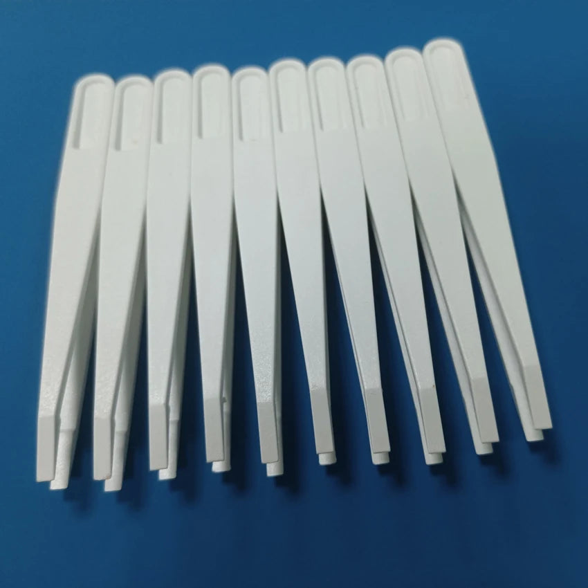 Wholesale Industrial 93305 Anti Static Cleanroom ESD White Plastic Tweezers for Component Handling Mobile Repair Tools