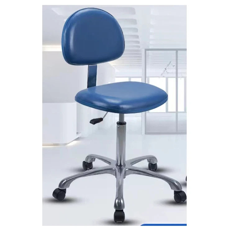 Swivel Office Chair Stainless Steel Legs Lift Lab Furniture/esd Anti Static Ergonomic Chair Portable Stool Lab Movable Stool