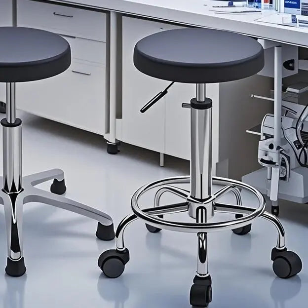 Commercial Anti-Static PU ESD Lab Chair Stool Industrial Modern for School Warehouse Microbiology Laboratory Furniture Sale