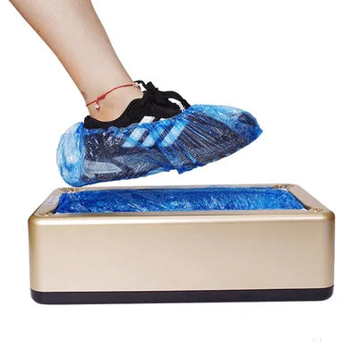 Automatic Shoe Cover Dispenser Overshoe Machine Home Office Disposable Foot Set