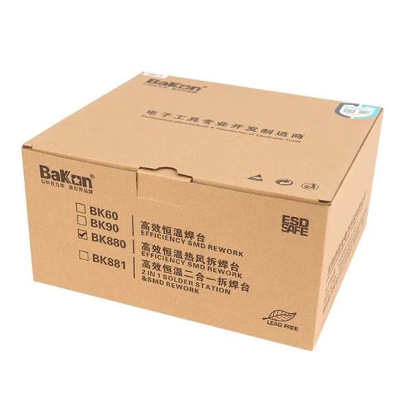 BAKON Bk880 550W High-Efficiency Constant Temperature Desoldering Station Hot Air Smd Rework Station