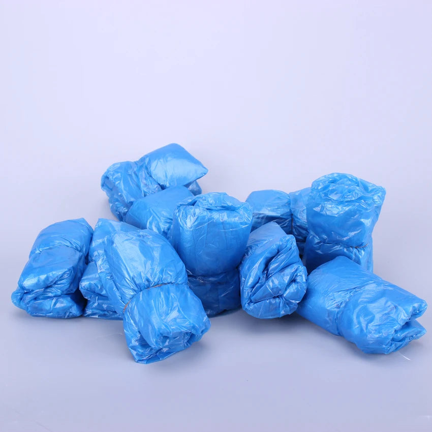 Cheap Price Blue Plastic PE Waterproof Disposable Bags Shoe Cover for Cleanroom Protection