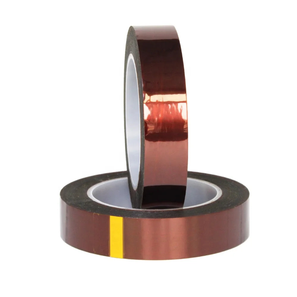 1- High Temperature Heat Resistant Amber PET New Energy Electrical Termination Insulation Protect Lithium Battery Adhesive Tape