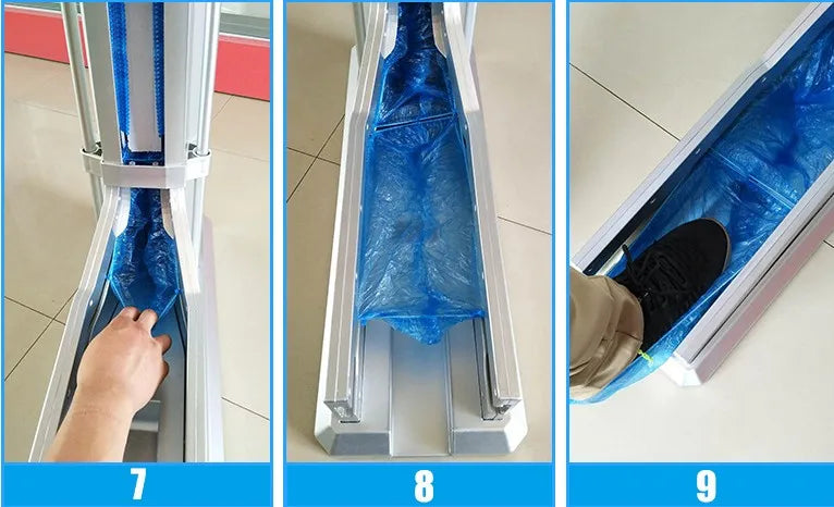 Shoe Cover Dispenser SK-CM-W1 for Cleanroom Use Automatic Shoe Cover Dispenser Machine