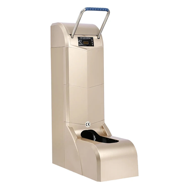 100 150 200 Pcs 1 Carton CPE Shoe Cover Dispenser for Hospital Anti Static Factory Use OEM Acceptable