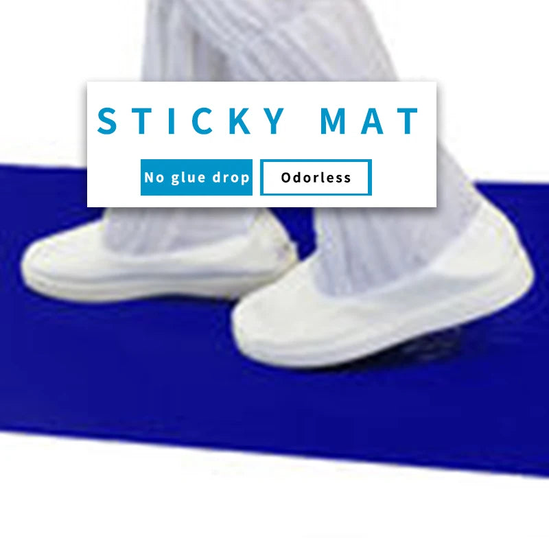Hospital Use 24*36 Inch Disposable High Adhesive Thickness Sticky Mat for Cleaning Shoes