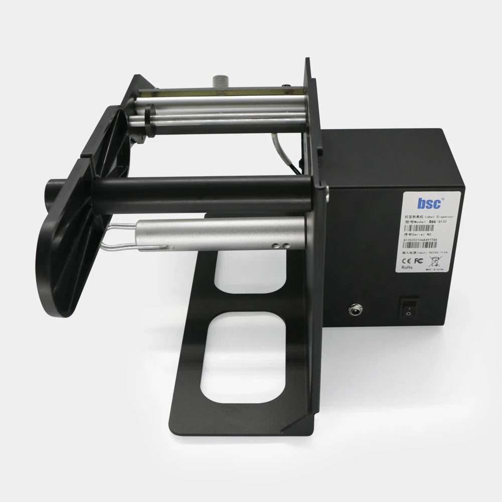 Bsc Series Stickers Automatic Tag Label Stripper Machine Automatic Dispenser Machine Label Dispenser for Rolls of Sticker Labels