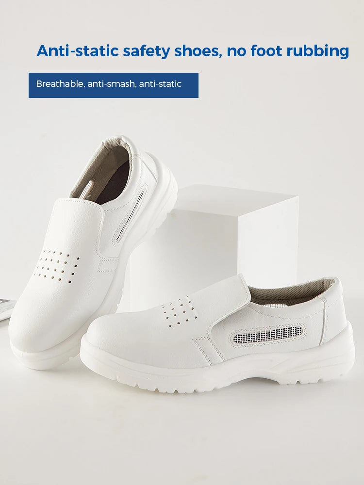 Esd Anti Static Work Steel Toe Puncture Proof Industrial Safety Shoes