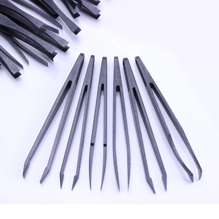 High Quality ESD Plastic Tweezers Laboratory Plastic Tweezers for Electronic