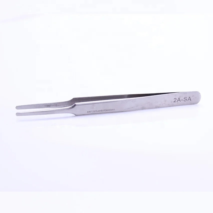 ESD Metal Tweezers with Changeable Head/tweezers Stainless Steel Professional/tweezers Tools
