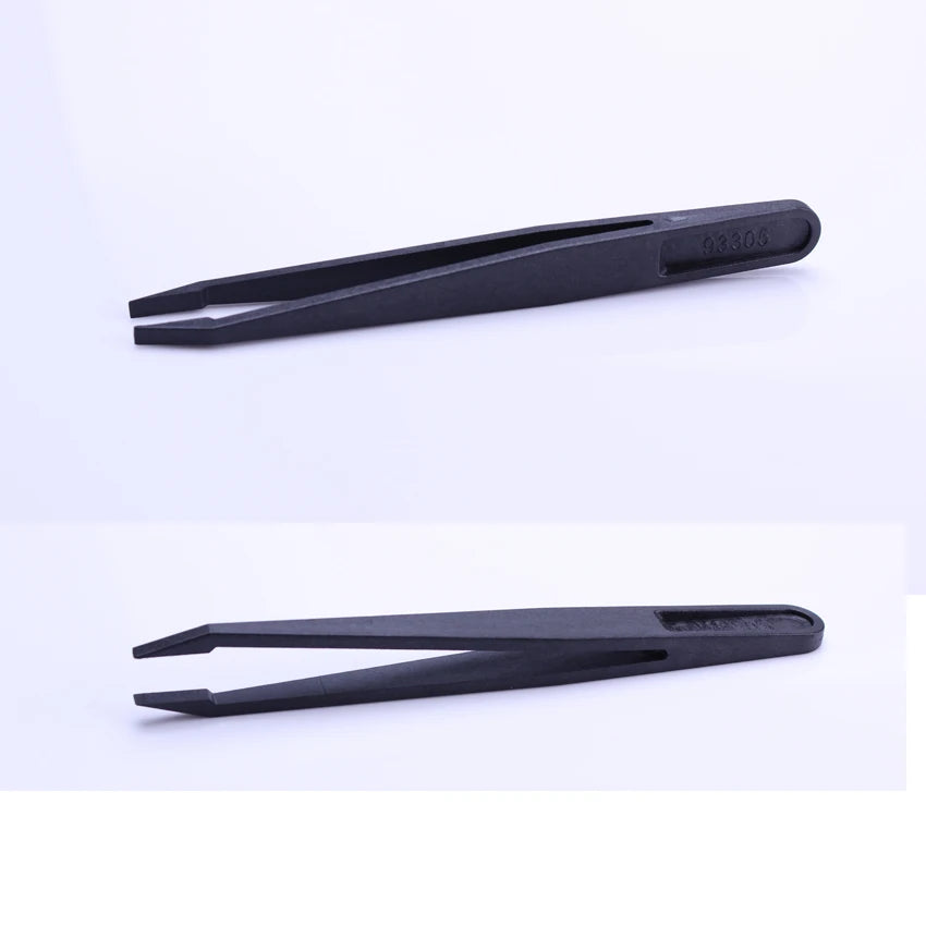 High Quality ESD Plastic Tweezers Laboratory Plastic Tweezers for Electronic