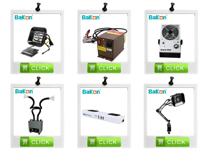 BAKON BK401DC Intelligent Electric Ionizing Air Blower Eliminate Static Electricity for Electronic Component