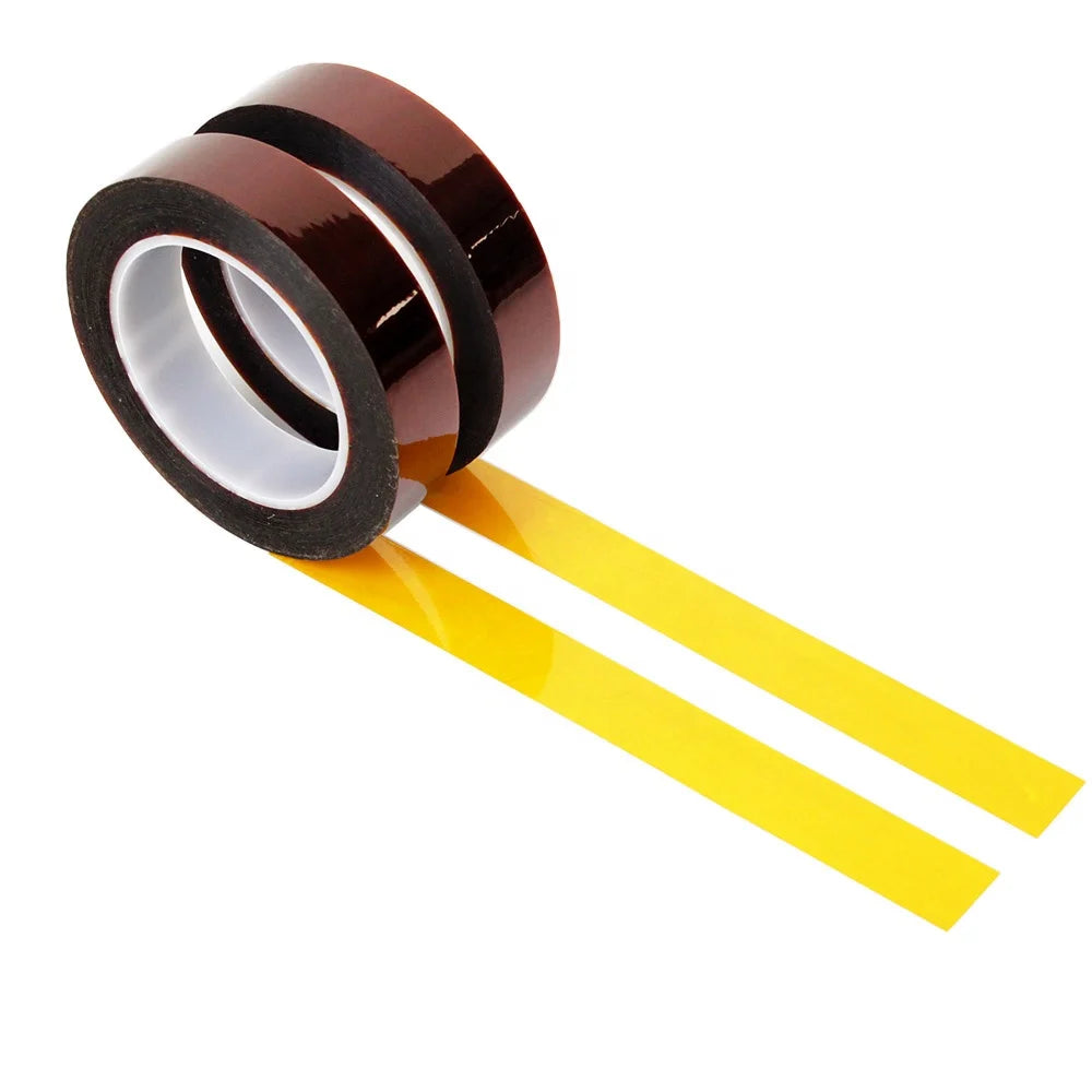 1- High Temperature Heat Resistant Amber PET New Energy Electrical Termination Insulation Protect Lithium Battery Adhesive Tape