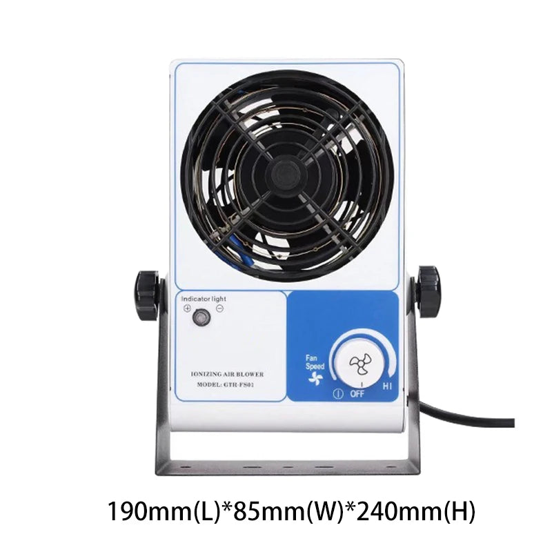 JEJOR JE-FS01 Industrial ESD Anti Static Ion Blower Safety Product Air Ionizer Fan