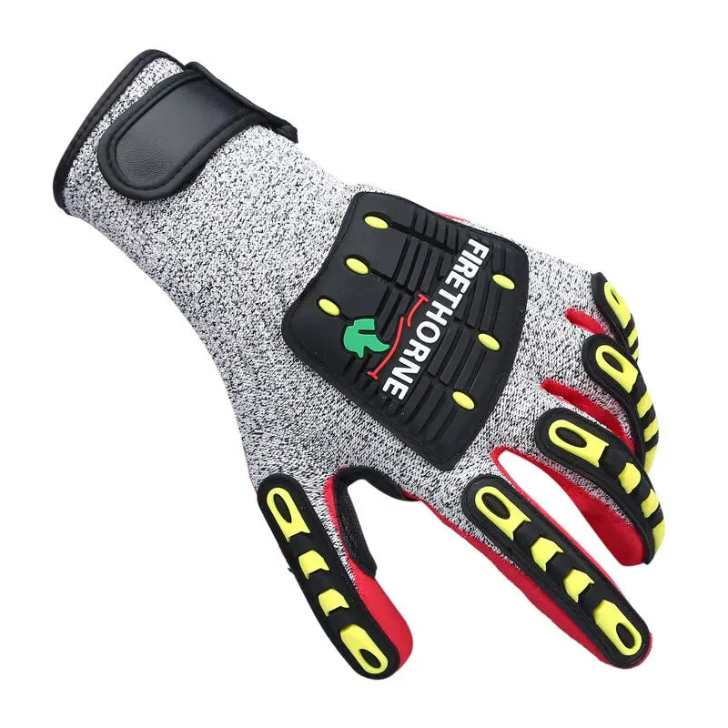 Wholesale Custom TPR Anti-impact Gloves Impact Resistant Cheap Glove Oilfield Protection Guantes De Impacto Working Glove Impact