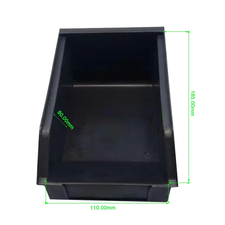 195x130x90mm Hanging Style Parts Antistatic Storage Bins Plastic ESD Box