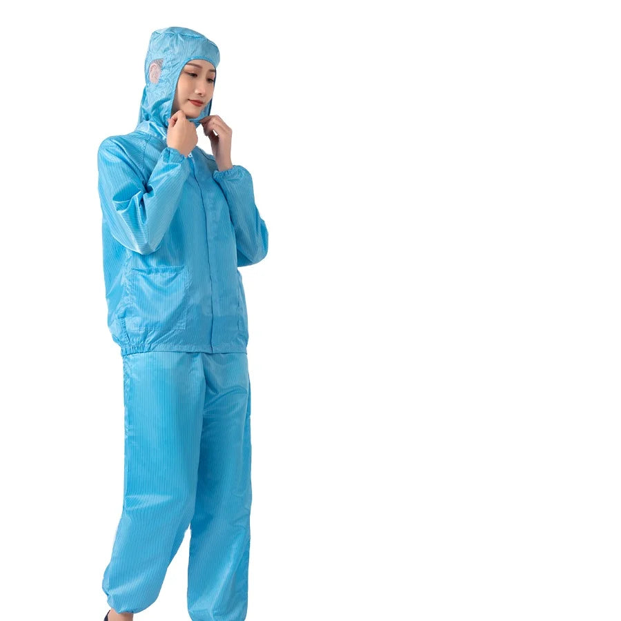 High Quality Manufacturer Cleanroom Coverall Esd Clothes Cleanroom Garment