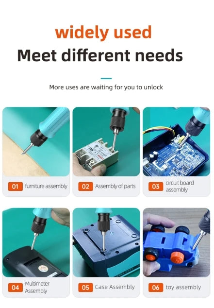 Bakon GLW-15L Factory Manufacturer Brushless Adjustable DIY and Industrial Grade Electric Screwdriver Assembly Tools
