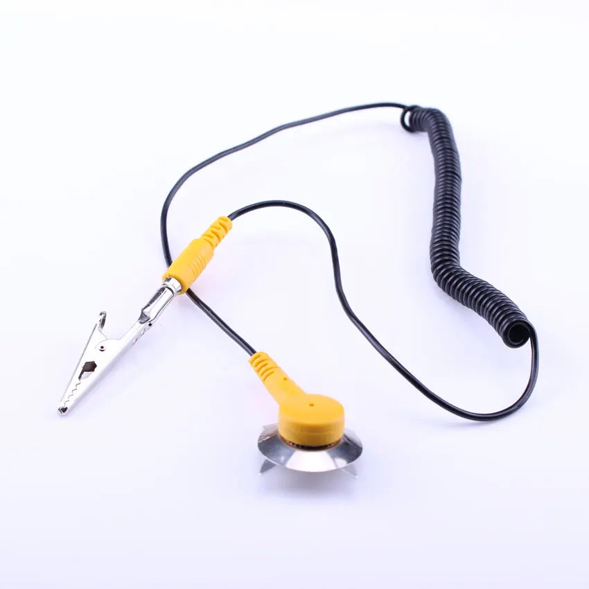 Electronic Industry Workbench Static Discharge Anti-Static ESD Ground Cord ESD Grounding Wire Cord With Plug