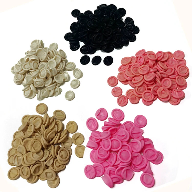 Wholesale Disposable Antistatic Finger Cot Powder Free ESD Anti-static 100% Latex Finger Cots for Lab and Cleanroom
