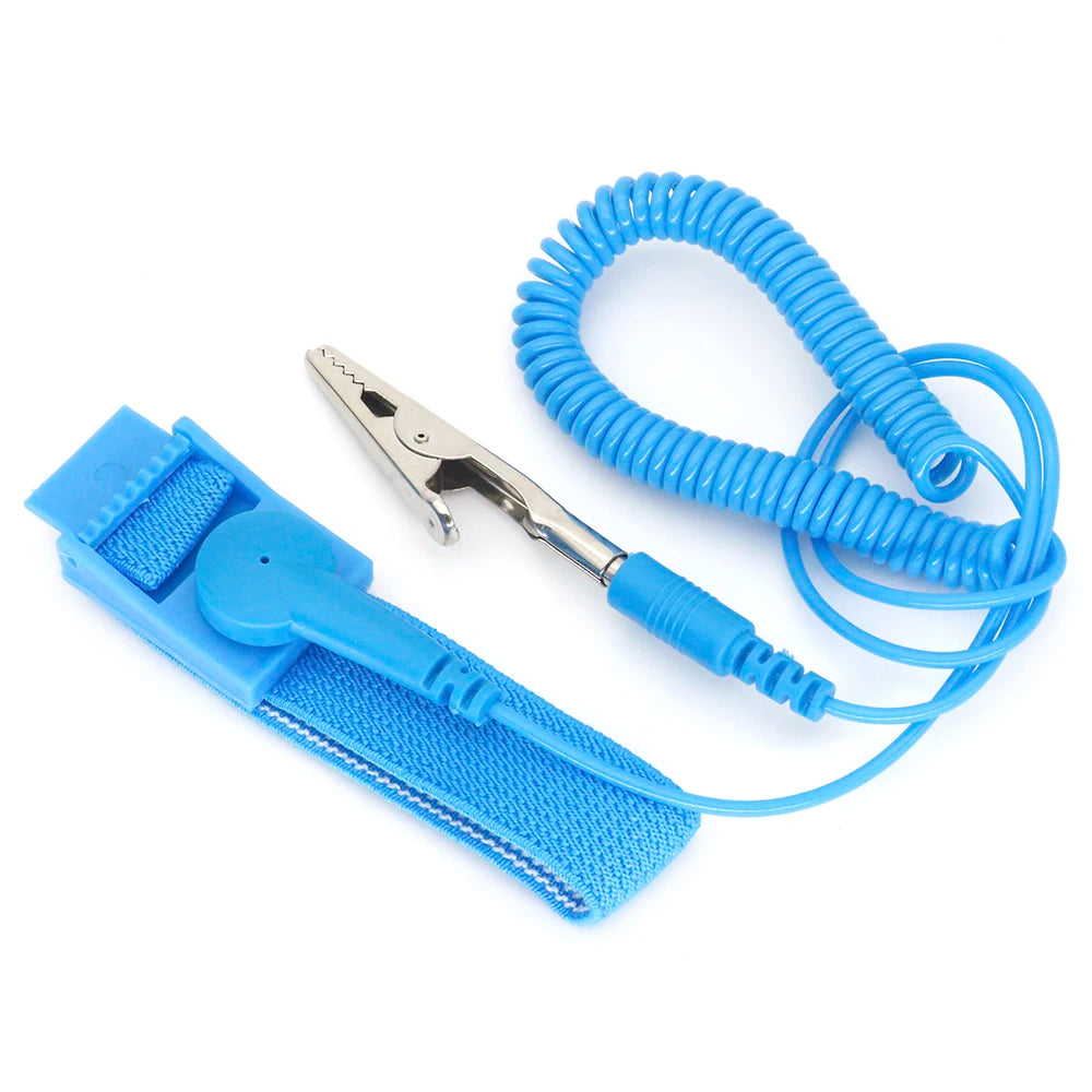 Cordless Wireless Clip Antistatic Anti Static ESD Wristband Wrist Strap Discharge Cables for Electronics Repair Work Tools