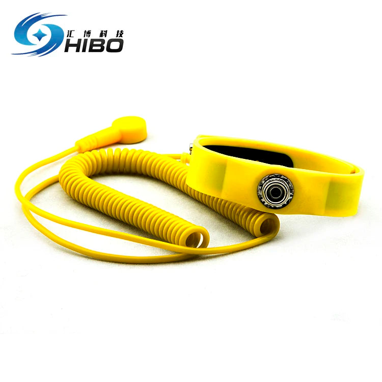 Custom Anti Static Adjustable Wrist Band Anti-static Bracelets Antistatic Grounding Cord ESD Wrist Strap ESD Wrist Wtrap Elastic