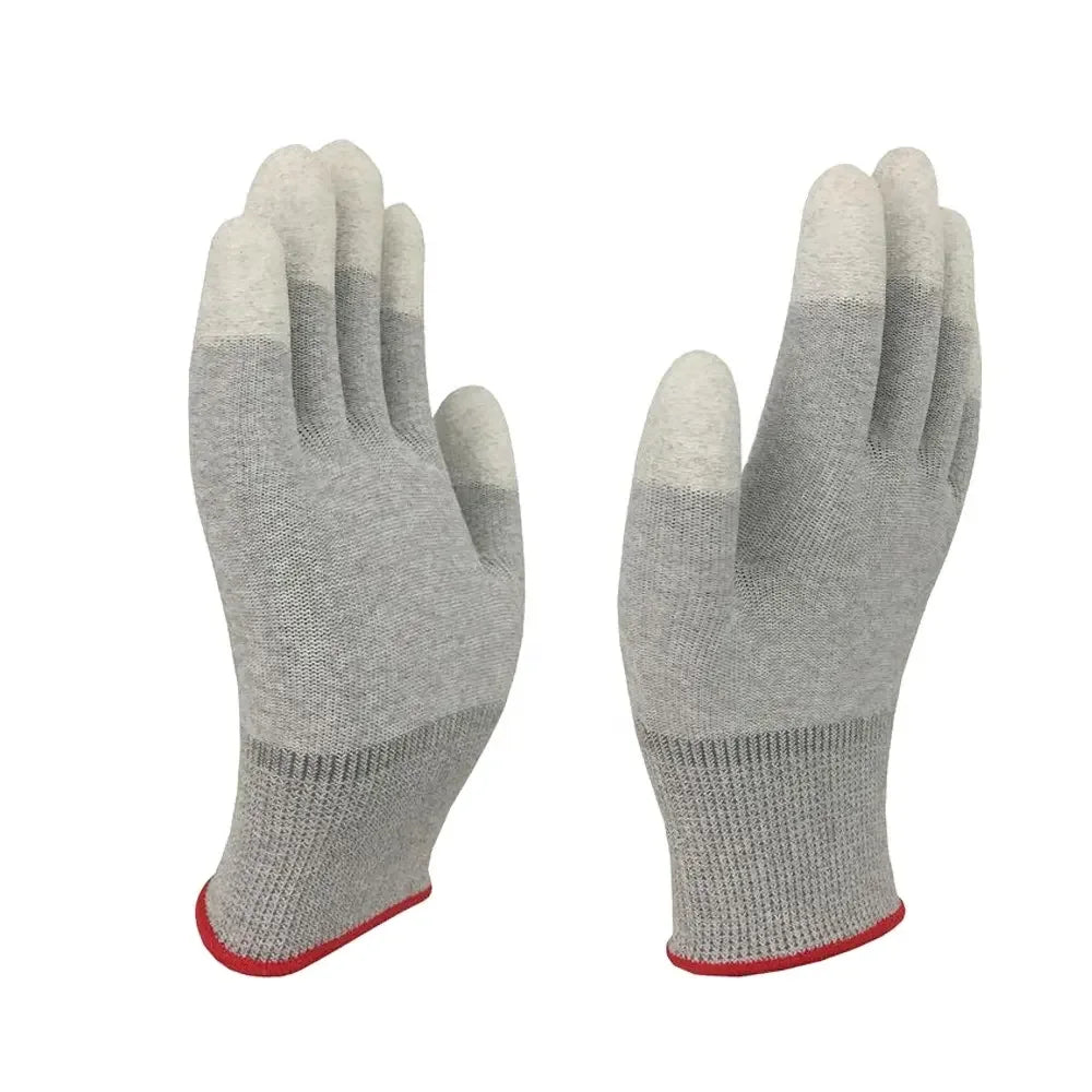 Factory Custom Class 10 Glove Specification Pu Coated Price Cleanroom Material Esd Gloves
