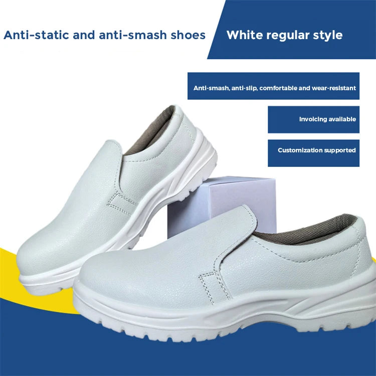 Esd Anti Static Work Steel Toe Puncture Proof Industrial Safety Shoes