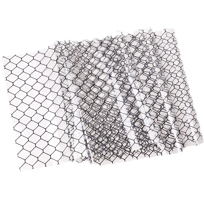 0.3mm Thickness ESD PVC Grid Curtain Clear Cleanroom Antistatic PVC Curtain for Industrial