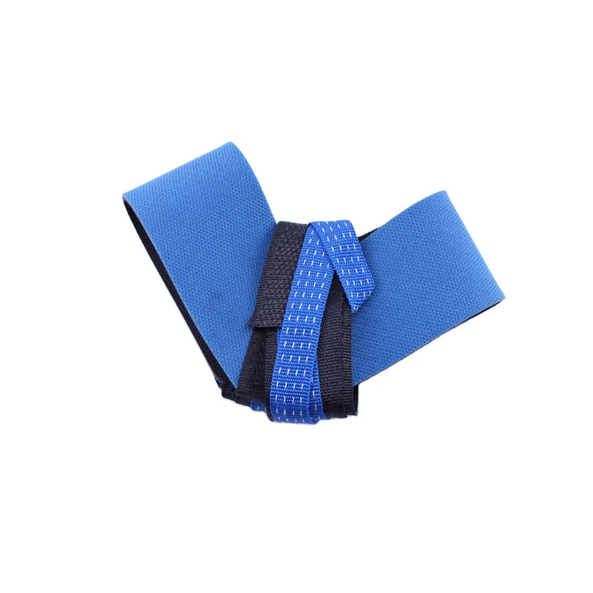 Blue Adjustable Rubber Conductive Anti-static Foot Strap ESD Heel Grounder Shoe Strap for Cleanroom