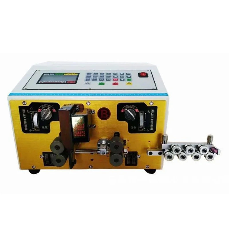 Automatic Wire 3D Bend Machine 0.75 to 35mm2 Wire Cable Cutting Stripping Bending Machine Wire Stripping Bending Machine