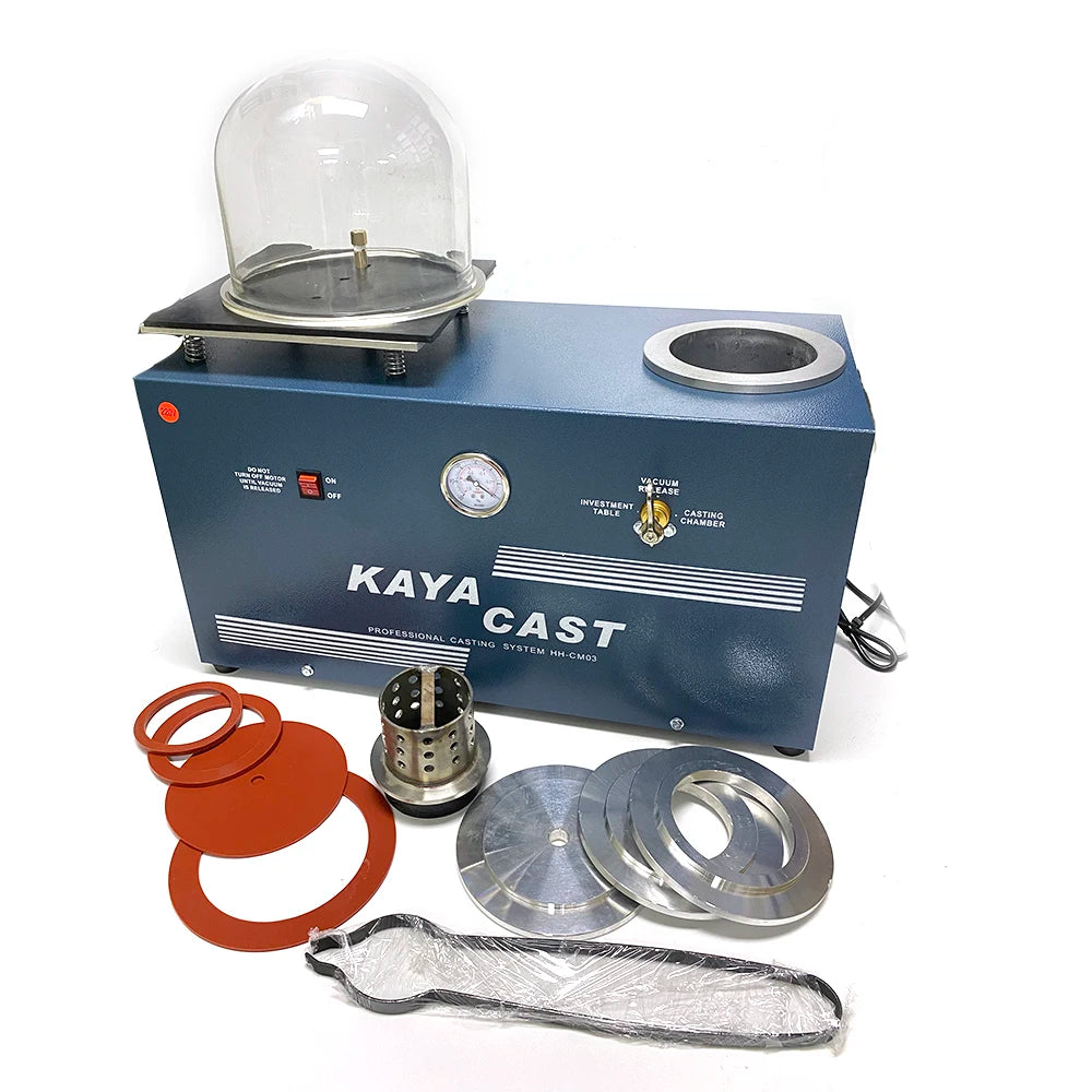 4L Vacuum Jewelry Making Kit Casting Machine