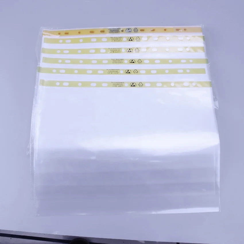 A3 A4 11 Holes Clear Antistatic Plastic Esd File Holder Esd Folder for Document