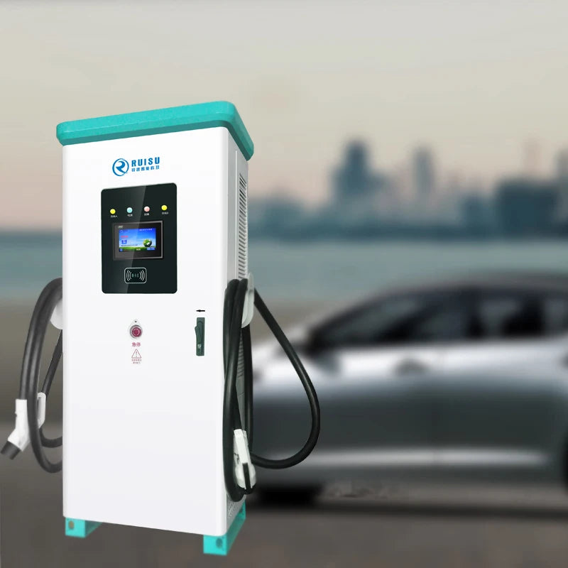180KW DC charging stations ev charger car GB/T CCS2 ev charging station with 5 meter cable