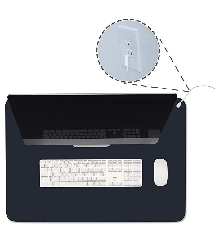 PVC Leather Surface Bed Protector Anti Radiation Conductive Blanket EMF Shield Healing Recovery Grounding Pad