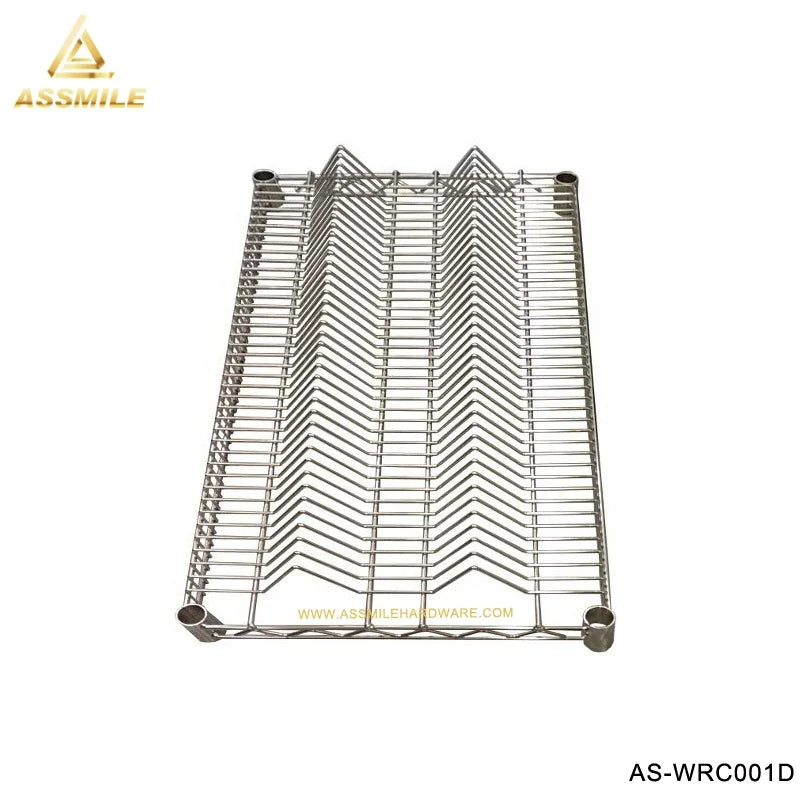 ASSMILE 5 Layers ESD SMT Reel Rack Holder Rolling Storage Cart Chrome Steel Wire Shelf With Wheels Workshop Transfer Trolley