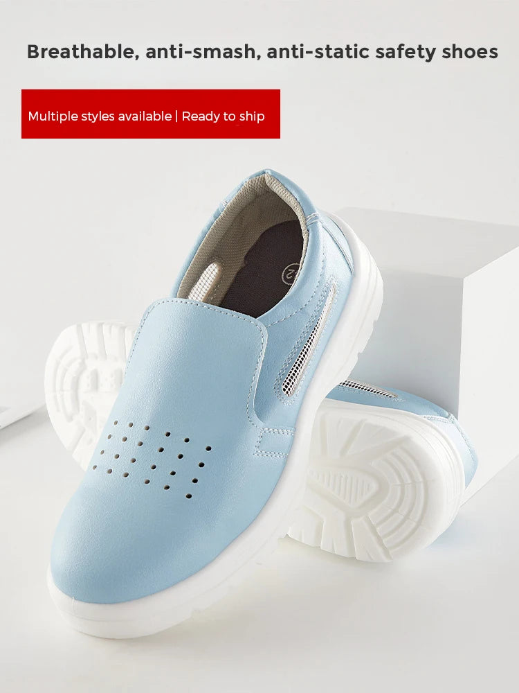 Esd Anti Static Work Steel Toe Puncture Proof Industrial Safety Shoes