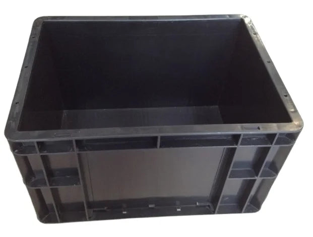 New Products Conductive ESD Plastic Box 400*300mm Anti-static PP Injection Boxes ESD Bin