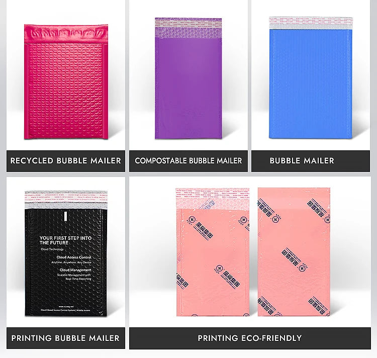 Hot Sale ESD Antistatic Bag Premium Co-extruded Custom Black Poly Bubble Mailers Mail Bags Padded Envelopes Shipping Suppliers