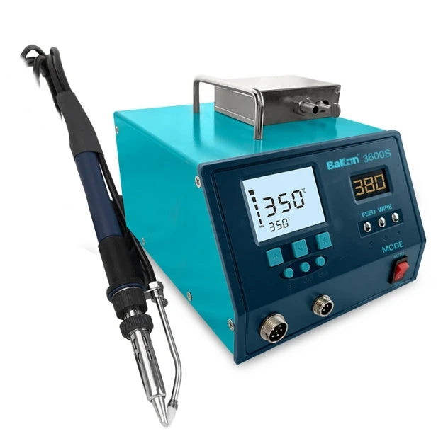 Bakon BK3600S High Power Lead Free All-In-One Automatic Tin Feeding Soldering Station with Sleep Function
