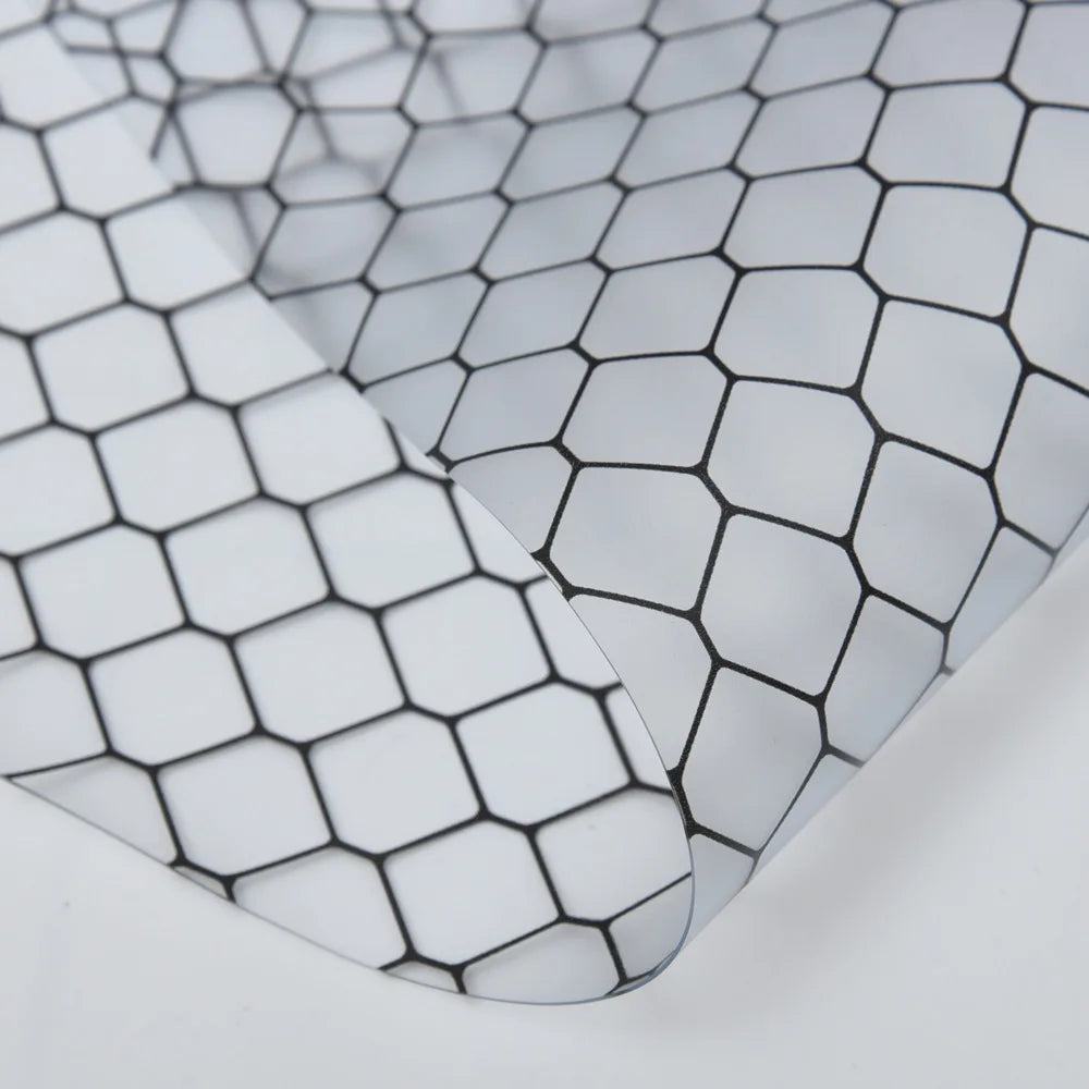 0.3mm Thickness ESD PVC Grid Curtain Clear Cleanroom Antistatic PVC Curtain for Industrial