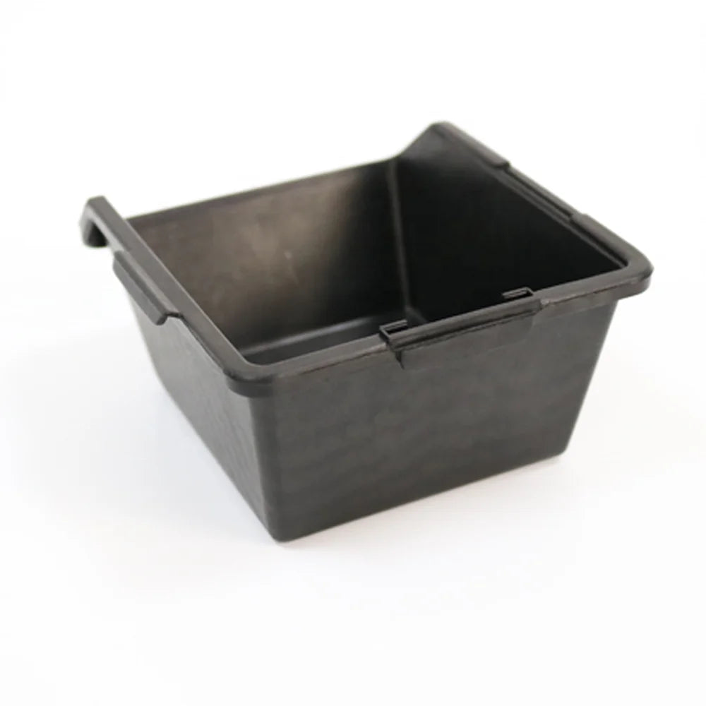 QXR Q-TM1 125*110*60mm Left Right Interlocking Type Black Antistatic Plastic ESD Picking Bin